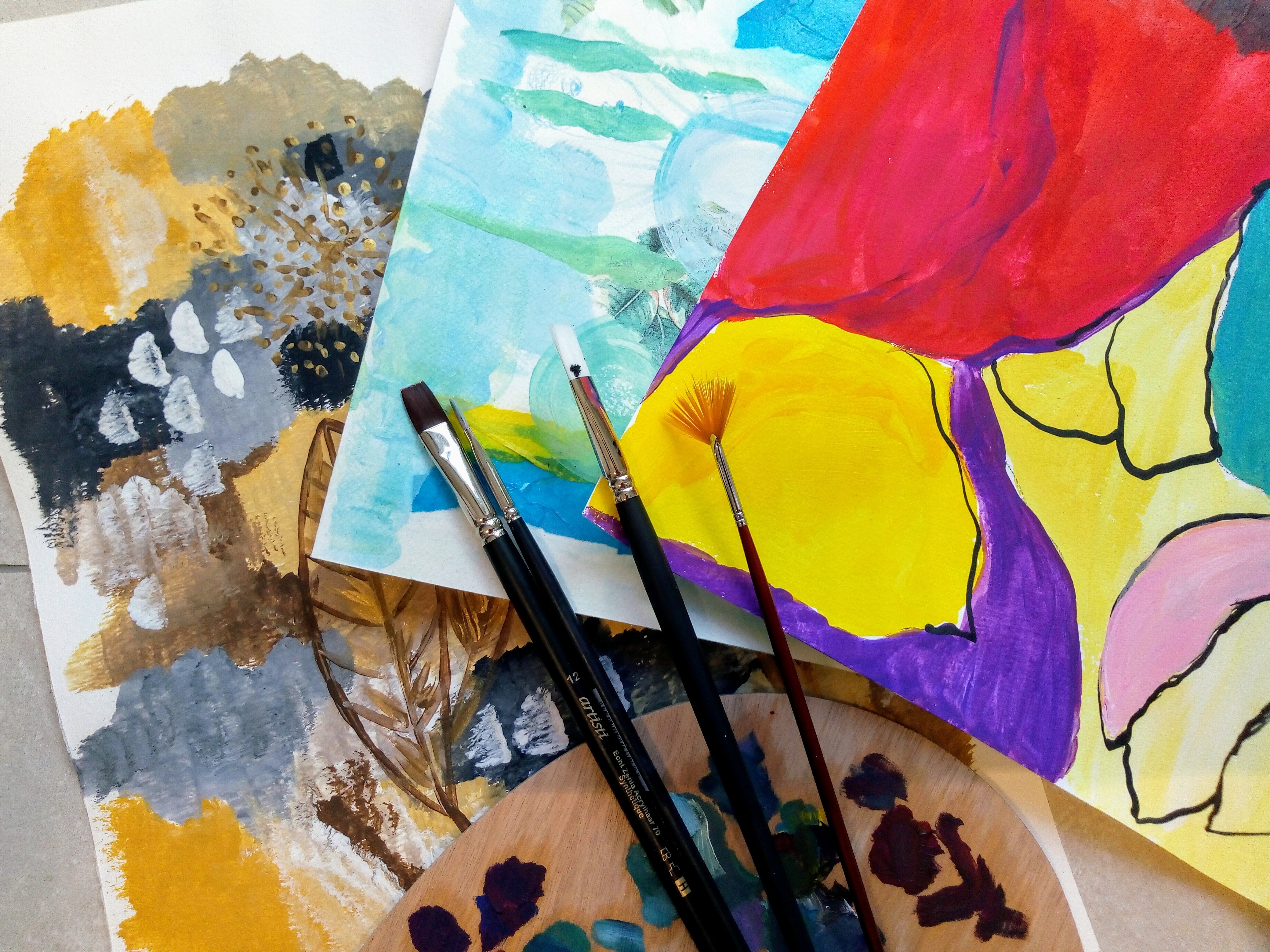 Kunsttherapie in der Begleitung bei Wiedereingliederung Kunsttherapie in der Begleitung bei Wiedereingliederung