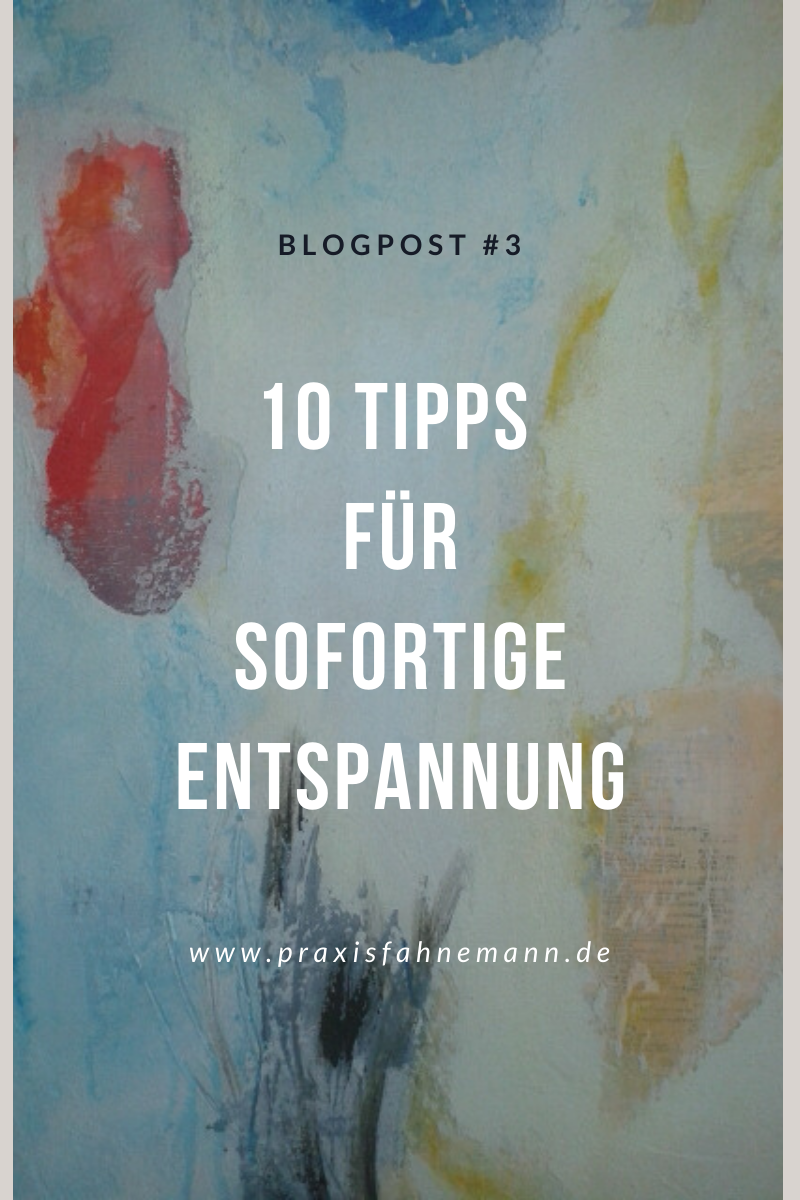 10 Tipps für sofortige Entspannung