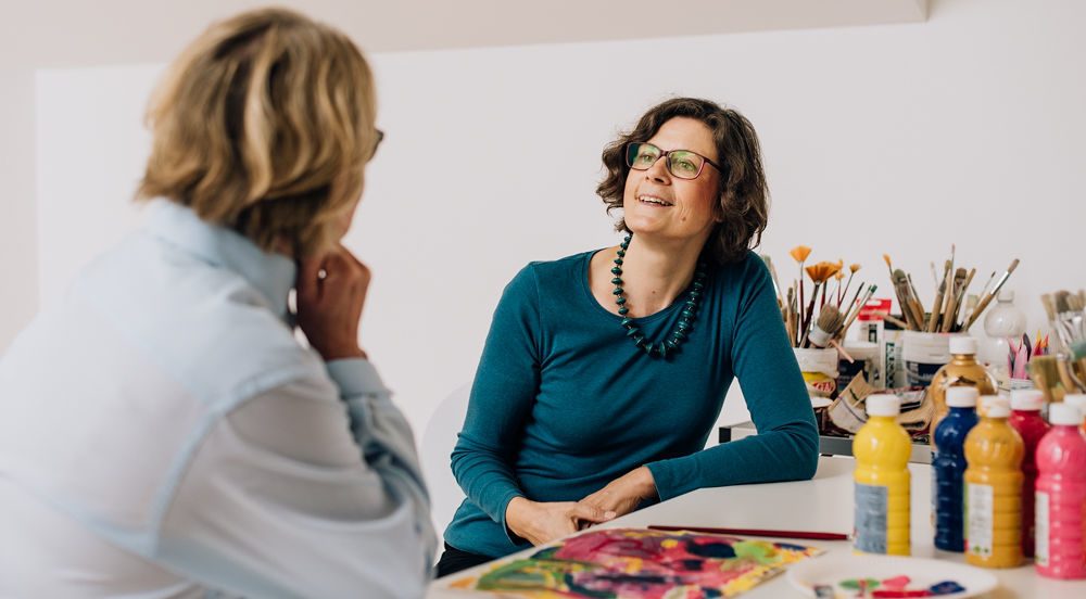 Kunsttherapie in meiner Praxis